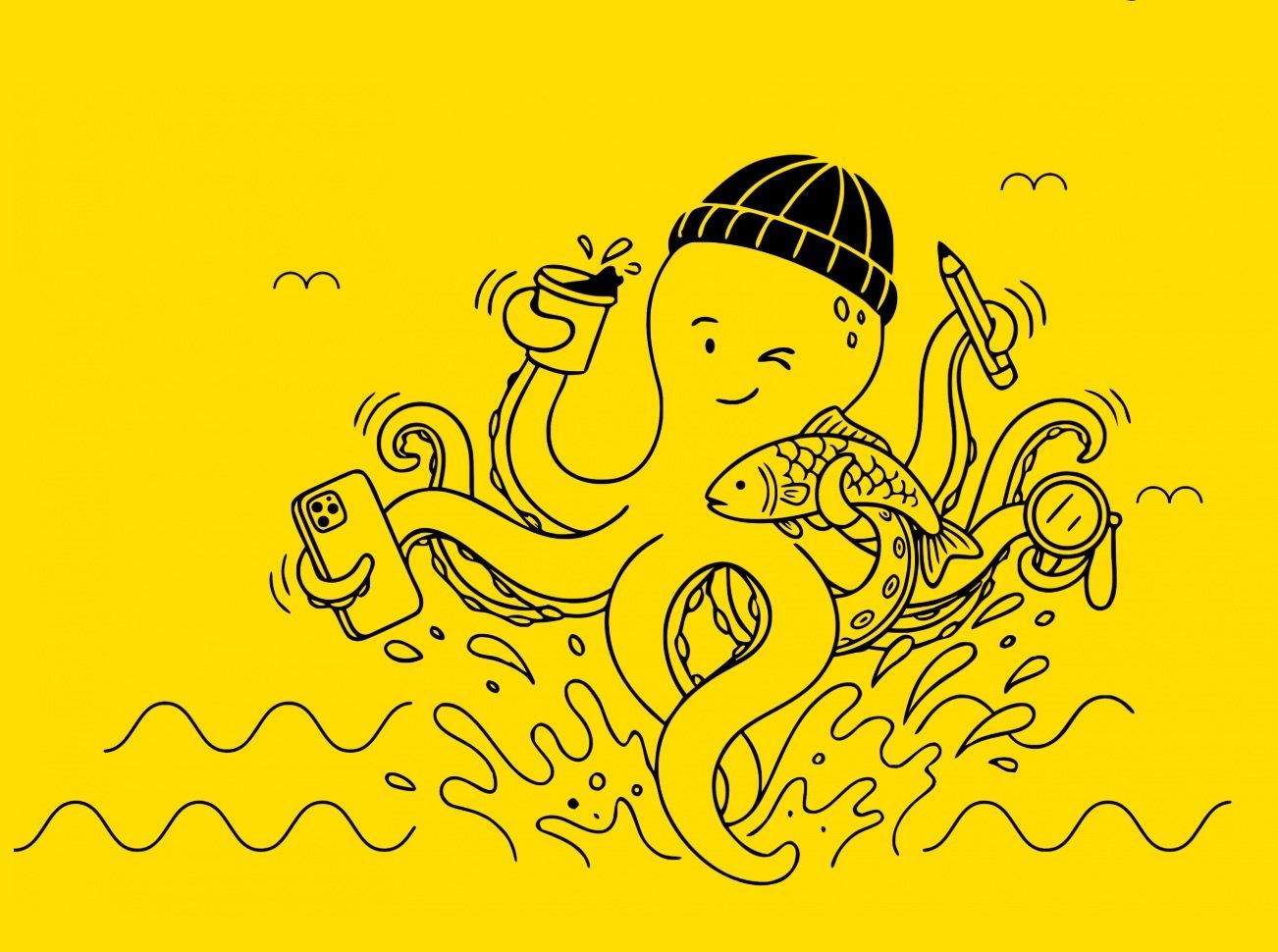 Kraken from UX Camp Hamburg